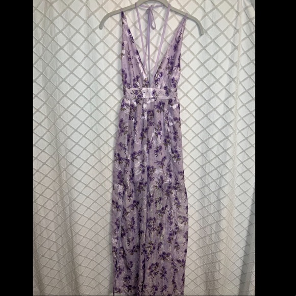 Purple maxi dress - Picture 1 of 3